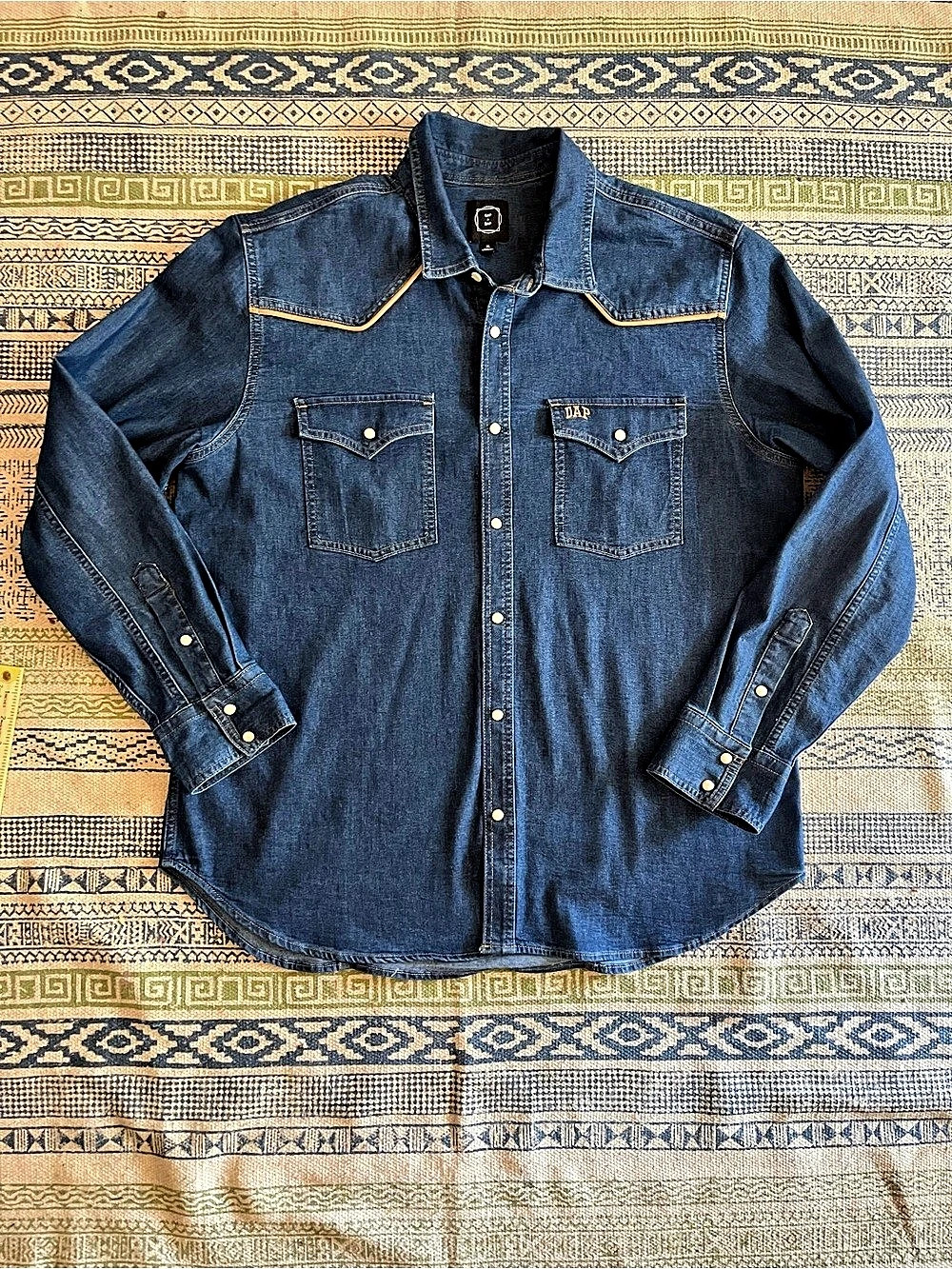 Dapper Dan x Gap Harlem Denim Shirt XL